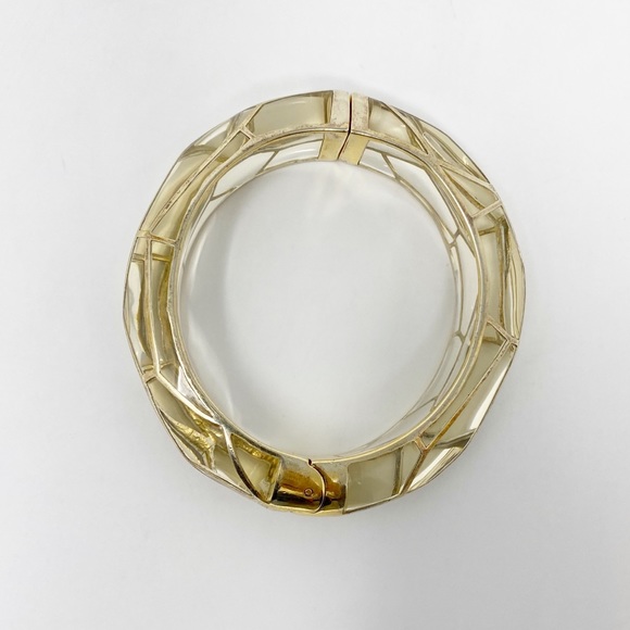 Cristina Sabatini MP Wall Bangle Bracelet 18k Gold - Picture 4 of 13